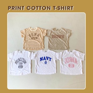 Áo thun T-shirt trẻ em (프린팅 반팔티)